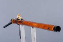 Grenadillo  Native American Flute, Minor, Low D-3, #P26B (6)